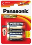 Panasonic Baterie Panasonic Pro Power C R14 1, 5V alcalina LR14PPG/2BP set 2 buc Baterii de unica folosinta