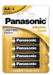 Panasonic Baterie Panasonic Alkaline Power AA R6 1, 5V alcalina LR06APB/4BP set 4 buc Baterii de unica folosinta