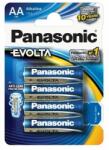 Panasonic Baterie Panasonic Evolta AA R6 1, 5V alcalina LR06EGE/4BP set 4 buc Baterii de unica folosinta