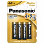 Panasonic Baterie Panasonic Alkaline Power AA R6 1, 5V alcalina LR06APB/6BP set 6 buc Baterii de unica folosinta