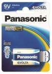Panasonic Baterie Panasonic Evolta 9V 6F22 6LR61 alcalina 6LR61EGE/1BP set 1 buc Baterii de unica folosinta