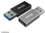 Akasa ADA - USB Type-A Male to USB Type-C Female Adapter - Duo pack - AK-CBUB61-KT02 (AK-CBUB61-KT02) (AK-CBUB61-KT02)