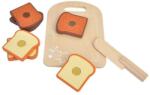 MaMaMeMo Set blat de taiat cu paine de jucarie, din lemn (AS85441) Bucatarie copii