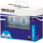 NEOLUX Izzó 12V/55W/H1/2db Blue Light Neolux Hammer 448B