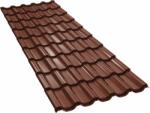 BILKA Tigla metalica BILKA model Gotic Lucios Ral 8017 Maro Ciocolatiu 0.45mm (4124)
