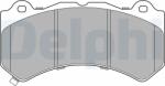 DELPHI set placute frana, frana disc DELPHI LP3154 (LP3154)