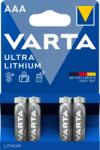 VARTA Elem AAA 4db Ultra lithium mikro (6103301404) - akkubox
