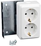 Schrack Set prize duble 16A, 250V c. a. , cu sistem de montaj (BK085050)