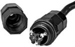 SLV Capri LED Basic 100W 11000lm 4000K asimetric IP65 negru (LITP0044)