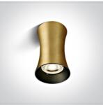 Schrack Dokos GU10 10W 100-240V IP20 brushed brass (LID16566)