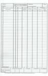 Office Lista Inventariere A4 tabel pe verticala, 100 file(14-3-12a) (14-3-12a)