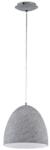 Schrack Pendant luminaire Sarabia 60W betongrey IP20 (LI62105-)