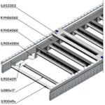 Schrack Canal cablu 60x60mm (LxA), fără pb, RAL7030 (KVN06060)