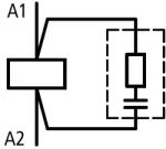 Schrack Modul deparazitare RC pentru contactor mărime 1, 110-240Vca (LTZ10001)