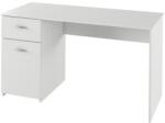 Mobikon Birou PC din mdf alb Bany 140x60x76 cm (0000214993)
