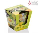 Bartek Candles Green Tea Pudding Pudding poharas illatgyertya 115g