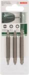 Bosch Set lame duble, 3 buc. , mixt (S, PH, PZ) - Cod producator : 2609255960 - Cod EAN : 3165140390293 - 2609255960 (2609255960) Set capete bit, chei tubulare