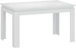 TEMPO KONDELA Széthúzható asztal, fehér, 135-184x86 cm, LINDY - mindigbutor