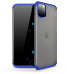GKK GK0585 Apple iPhone 11 Pro hátlap - GKK Matte 360 Full Protection 3in1 - kék/matt átlátszó (GK0585) - bestbyte