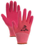 KIXX LOLLIPOP munkavédelmi kesztyű nylon/latex rózsaszín 4 (12pár/cs) (0108011225040) - megatool