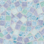Gekkofix Kék mozaik öntapadós tapéta 90cmx15m (90cmx15m)