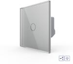 LIVOLO Intrerupator Simplu Cap Scara / Cruce cu Variator si Touch LIVOLO - Serie Noua - culoare gri