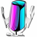  R1 autós tartó (szellőzőre), vezeték nélküli autós tartó/töltő automatikus szorító intelligens érzékelővel (10W), ezüst