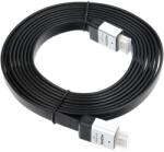  Nagy sebességű HDMI / HDMI kábel Ethernettel - 3m, fekete