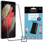 MyScreen SAMSUNG Galaxy S22 Ultra 5G, MYSCREEN DIAMOND GLASS EDGE3D üvegfólia, 9H, Full cover, Fekete (MD6242TG 3D BLACK)