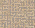 AS Creation My Home My Spa 38695-2|Grafikus jellegű arany labirintus mintás tapéta (38695-2)