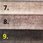  Zeusz 7 drapp vízzel tisztítható bútorszövet