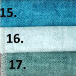  Zeusz 17 sötétzöld vízzel tisztítható bútorszövet