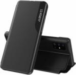 Husa pentru Samsung Galaxy S22 Plus - Flip Tip Carte Eco Piele View Stand Negru