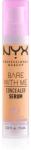 NYX Cosmetics Bare With Me Concealer Serum hidratant anticearcan 2 in 1 culoare 06 Tan 9, 6 ml