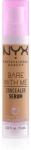 NYX Cosmetics Bare With Me Concealer Serum hidratant anticearcan 2 in 1 culoare 08 - Sand 9, 6 ml