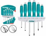 TOTAL Комплект удaрни отвертки с държач TOTAL, SL, PH, 6 части (TL THGSS35061)