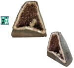  Geoda Ametist cu Calcit Naturala Brazilia - 34x35x22 cm - Unicat