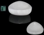  Bol din Selenit Alb Triunghi 105-107 x 106-107 x 34-36 mm - 1 Buc