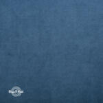  SUPER 262 - tengerkék, vízzel tisztítható prémium bársony bútorszövet