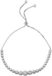 BeSpecial Bratara tennis reglabila din argint 925 cu zirconii in crescendo (BTU0267)