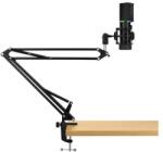 Streamplifly Microfon MIC RGB Cu Brat Tip Pantograf Cu Menghina (MIC-48-RGB-MA-BK)
