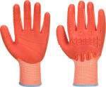 Portwest A728 Portwest Supergrip Impact HR Cut vágásbiztos munkavédelmi kesztyű, D szintű vágásbiztosság, TPE bevonat, Jól láthatósági bélés (A728ORRM)