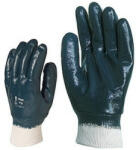 Euro Protection 9449 kézháton csuklóig teljesen mártott kék NITRIL Coverguard munkavédelmi kesztyű (9449)