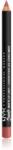 NYX Professional Makeup Suede Matte Lip Liner матиран молив за устни цвят 53 Brunch Me 1 гр