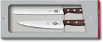 Victorinox Készlet 19 cm-es konyhakés és 21 cm-es kenyérvágó kés fa markolattal (5.1020.21G)