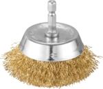 Makita D-73601 Drótkefe csésze sárgaréz bevonattal 1/4 (D-73601)