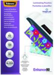 Fellowes Lamináló fólia, A3, 80 mikron, fényes, 100 db/doboz, Fellowes® (5306207) - tintasziget