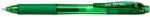 Pentel Rollertoll zselés 0, 25mm, tűhegyű BLN105-DX, Pentel EnerGelX, írásszín zöld (BLN105-DX) - tintasziget