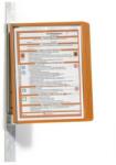 Durable Bemutatótábla tartó, Durable Vario® Magnet Wall 5, narancssárga (591409) - tintasziget
