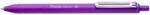 Pentel Golyóstoll nyomógombos 0, 35mm, Pentel iZee, írásszín lila (BX467-V) - tintasziget